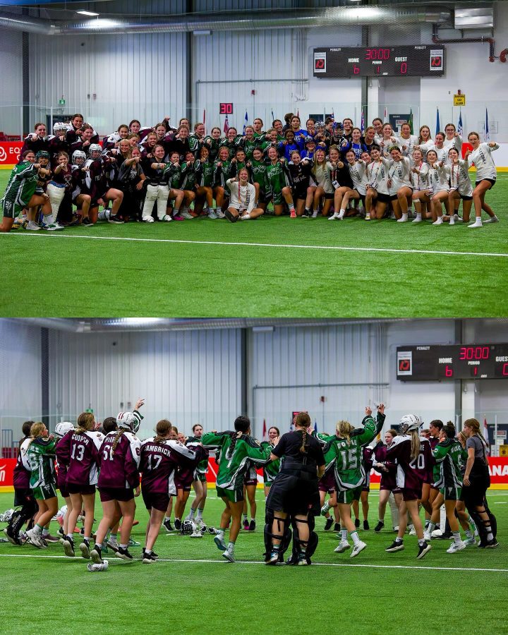 #TheMoment women’s lacrosse teams danced together at the Canada Games