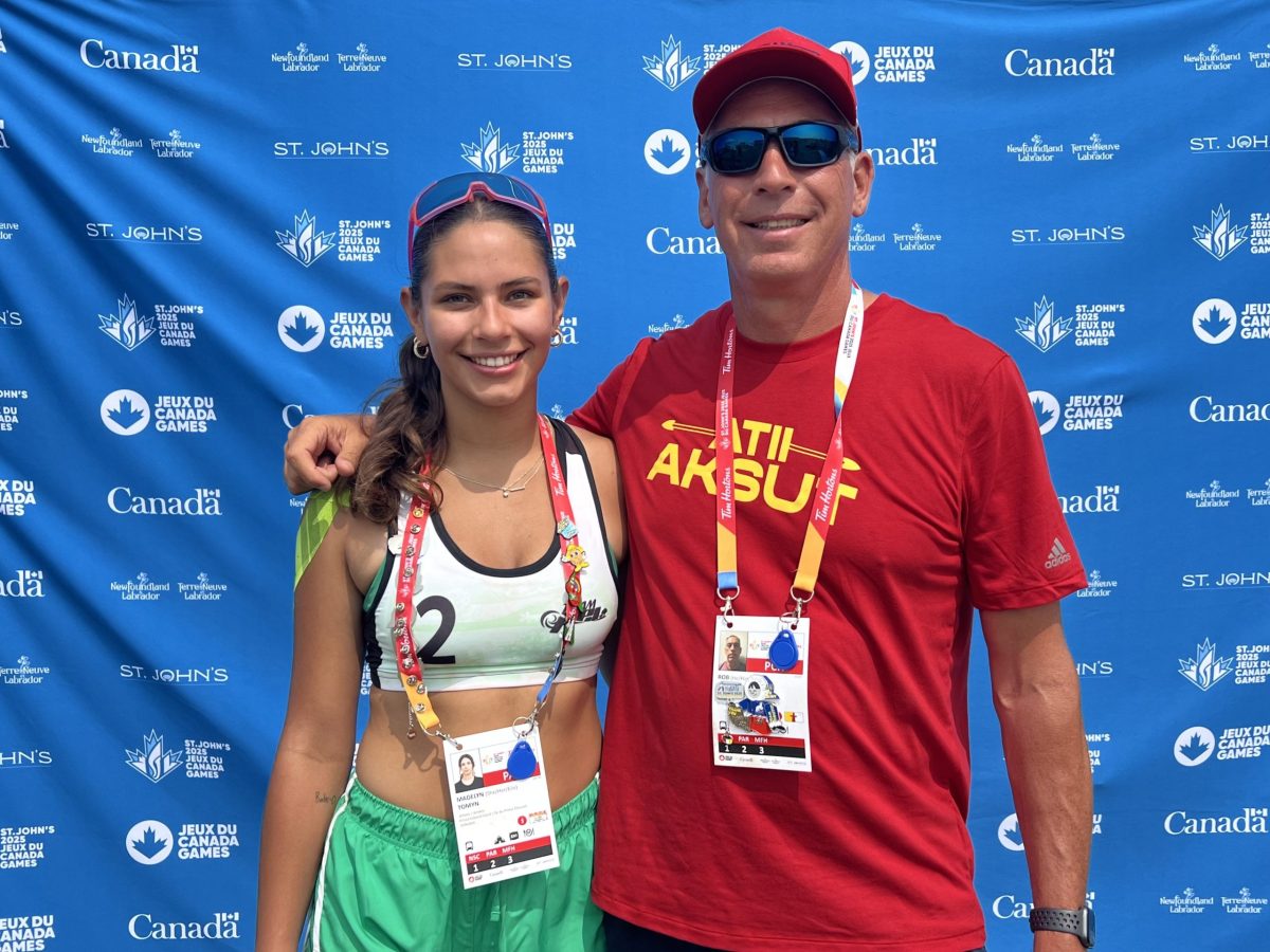 One family volleys their way across the country